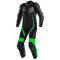 DAINESE VELOSTER 1 PC. PERF. SUIT - Model BLACK/ANTHRACITE/FLUO-GREEN