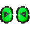 DAINESE PISTA KNEE SLIDER - Modelo BLACK/FLUO GREEN