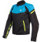 DAINESE BORA AIR TEX - Modelo BLACK/FIRE-BLUE/FLUO-YELLOW