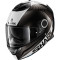 SHARK SPARTAN 1.2 CARBONE SKIN - Modèle CARBON/WHITE/SILVER