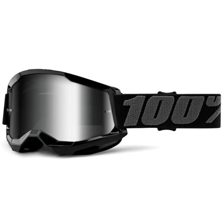 100% STRATA 2 YOUTH BLACK IRIDIUM SILVER