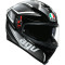 AGV K5 S TEMPEST - Model NEGRE/Plata