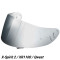 SHOEI PANTALLA CW-1 - Modell SPECTRA SILBER