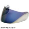 HJC VISIÈRE HJ-20M - Modèle RST BLUE