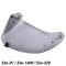 SCORPION EXO-1400/R1 VISOR MAXVISION - Model SMOKE 50%