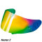 SHOEI PANTALLA CNS-3 IRIDIUM - Modello ARCOBALENO