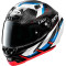 X-LITE X-803 RS ULTRA CARBONO MOTORMASTER - Modello BIANCO/BLU/ROSSO