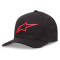 ALPINESTARS AGELESS CURVE HAT - Model 1030-NEGRE/VERMELL