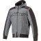ALPINESTARS RHOD WINDSTOPPER HOODIE - Model 9121-ASFALT NEGRE