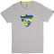 REV'IT T-SHIRT MANOR - Model GREY/BLUE