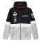 ALPINESTARS POSITION ZIP HOODIE - Modello 1109-NERO/BIANCO/ARGENTO