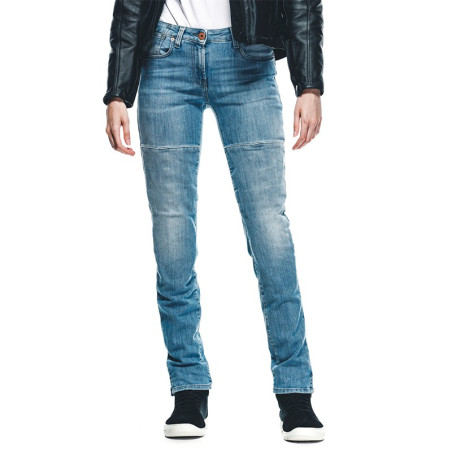 DAINESE DENIM STONE SLIM TEX MUJER