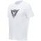 DAINESE T-SHIRT LOGO - Modell WEISS/SCHWARZ