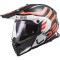 LS2 MX436 PIONEER EVO ADVENTURER - Modell SCHWARZ/WEISS