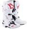 ALPINESTARS TECH 10 SUPERVENTED - Model 2230- BLANC BRT VERMELL