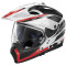 NOLAN N70-2 X EARTHQUAKE N-COM - Model 49-LAVA BLANCA METALL