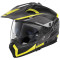NOLAN N70-2 X EARTHQUAKE N-COM - Modèle 47-FLAT LAVA GREY YELLOW