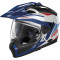 NOLAN N70-2 X STUNNER N-COM - Modell 53-METALL WEISS BLAU