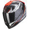 SCORPION EXO-1400 EVO CARBONO AIR ARANEA - Modello NERO/ROSSO NEON