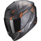 SCORPION EXO-1400 EVO AIR SHELL - Modell MATT SCHWARZ/ORANGE