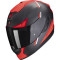 SCORPION EXO-1400 EVO CARBONO AIR KENDAL - Modell MATT SCHWARZ/ROT