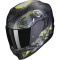 SCORPION EXO-520 EVO AIR MELROSE - Model NEGRE/GROC MATE