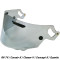 ARAI VISOR VAS-V 2D RACING - Model SMOKE LIGHT