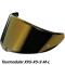 AGV VISEIRA GT3-1 SPORTMODULAR (XXS-XS-S-M-L) - Modelo IRIDIUM GOLD