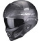 SCORPION EXO-COMBAT II XENON - Modelo MATT BLACK/WHITE