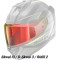 SHARK PANTALLA VZ40045P - Modell IRIDIUM ROT