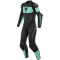 DAINESE IMATRA MUJER 1 PIEZA PERFORADA - Modelo BLACK/AQUA-GREEN