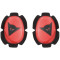 DAINESE PISTA HD KNEE SLIDER - Modelo FLUO-RED/BLACK