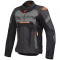 IXON JACKAL - Modell SCHWARZ/ANTHRAZIT/ORANGE