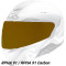 HJC VISOR HJ-37 IRIDIUM - Model IRIDIUM GOLD