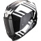 SCORPION EXO-520 EVO AIR BANSHEE - Modelo WHITE PEARL/BLACK