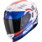 SCORPION EXO-520 EVO AIR TITAN - Modell WEISS/BLAU/ROT