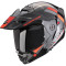 SCORPION ADX-2 GALANE - Modello ARGENTO/NERO/ROSSO