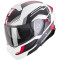 SCORPION EXO-930 EVO SIKON - Model BLANC MAT/NEGRE/VERMELL