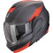 SCORPION EXO-TECH EVO TEAM - Modèle BLACK MATT/SILVER/RED