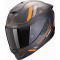 SCORPION EXO-1400 EVO II CARBONO AIR MIRAGE - Modello NERO OPACO/ARANCIONE