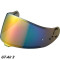 SHOEI VISIÈRE CNS-1C IRIDIUM - Modèle SPECTRA FIRE ORANGE