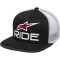 ALPINESTARS RIDE 4.0 TRUCKER HAT - Modello NERO BIANCO ROSSO