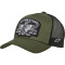 ALPINESTARS HERITAGE PATCH TRUCKER HAT - Modello 6910-MILITARE/NERO