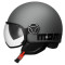 MOMO DESIGN FIGHTER EVO - Model MAT TITANI FROST/NEGRE