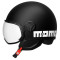 MOMO DESIGN FIGHTER CLASSIC - Model 001- NEGRE/BLANC MATE