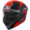 KYT R2R LED - Modello NERO OPACO/ROSSO
