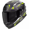 SCORPION EXO-GT SP AIR AUGUSTA - Modello NERO OPACO GRIGIO GIALLO