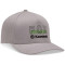 FOX X KAWASAKI FLEXFIT HAT - Modèle STEEL GREY