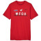 FOX X HONDA PREMIUM TEE - Model VERMELL FLAMA