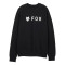 FOX ABSOLUTE CREW FLEECE - Modell SCHWARZ